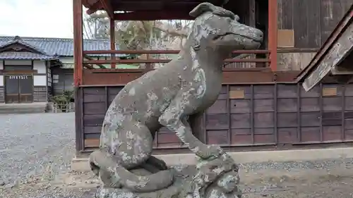 椋神社の狛犬