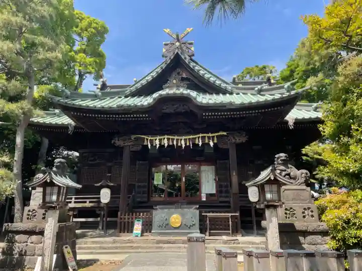 荏原神社の本殿・本堂