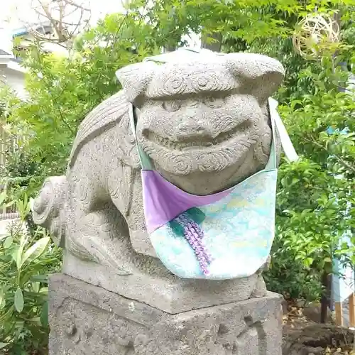 菊田神社の狛犬