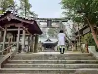 宇流冨志禰神社の鳥居