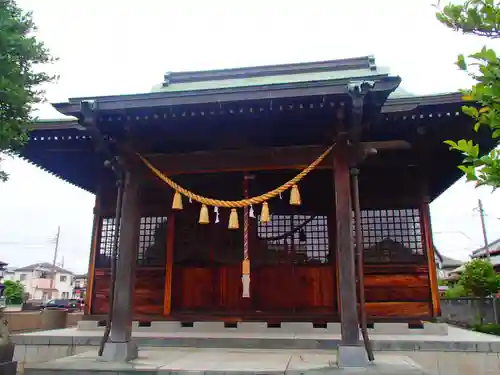 中曽根香取御嶽神社の本殿