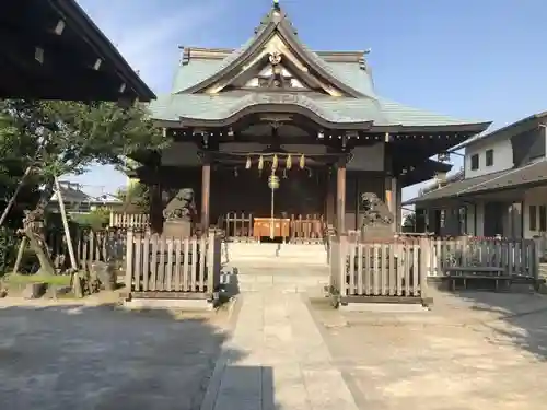 鵜ノ木八幡神社の本殿・本堂