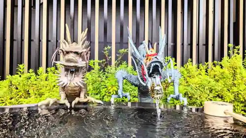 駒込妙義神社の手水舎