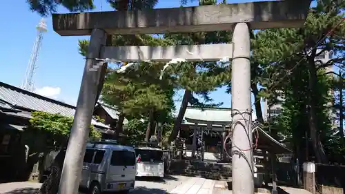 松原神社の鳥居