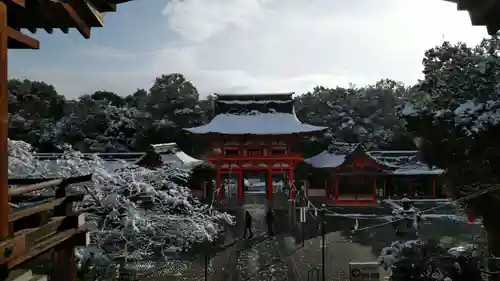 近江神宮の景色