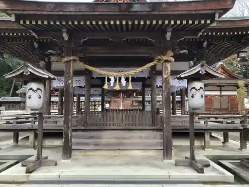 奥石神社の本殿