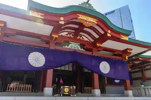 日枝神社の本殿・本堂