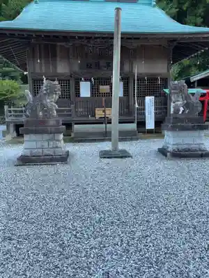 吾那神社の本殿・本堂