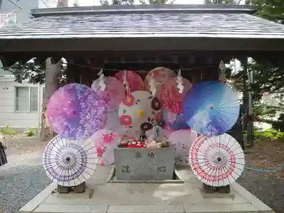 札幌諏訪神社の手水舎