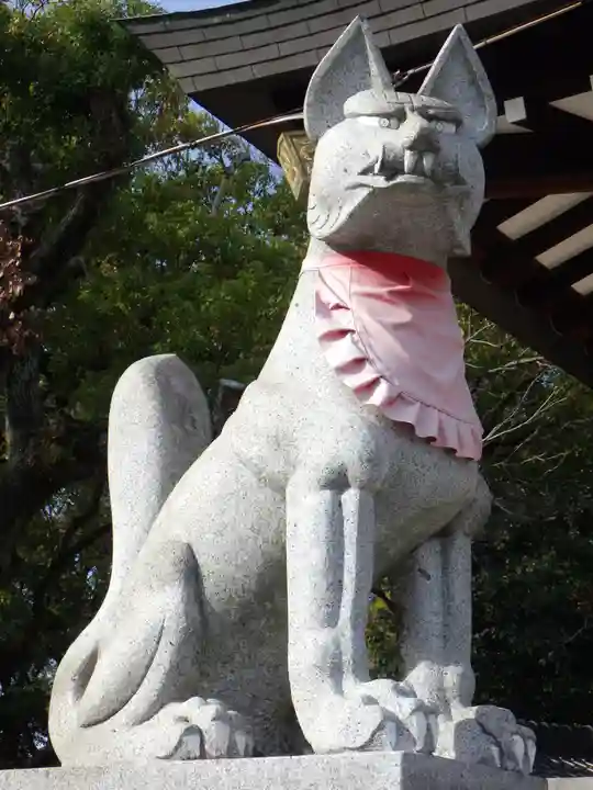 生玉稲荷神社の狛犬