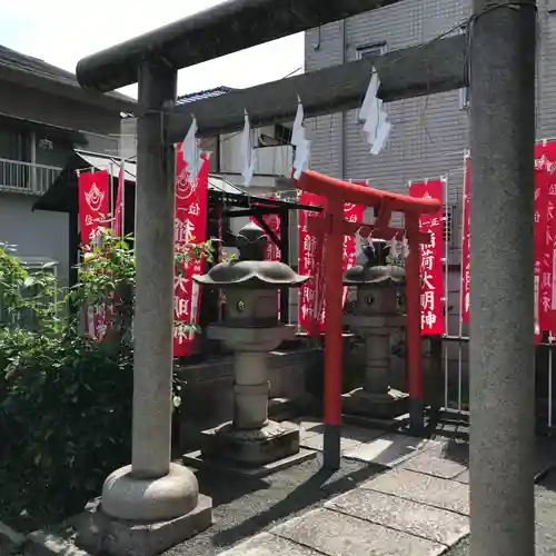 穏田神社の末社