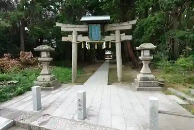 二ノ宮神社の鳥居