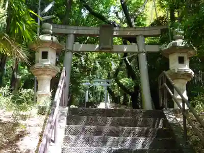 山田神社の鳥居