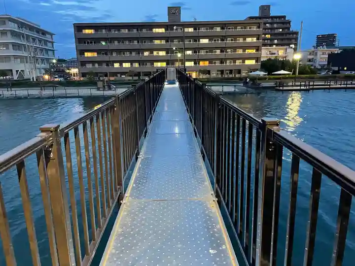 徳島眉山天神社の周辺