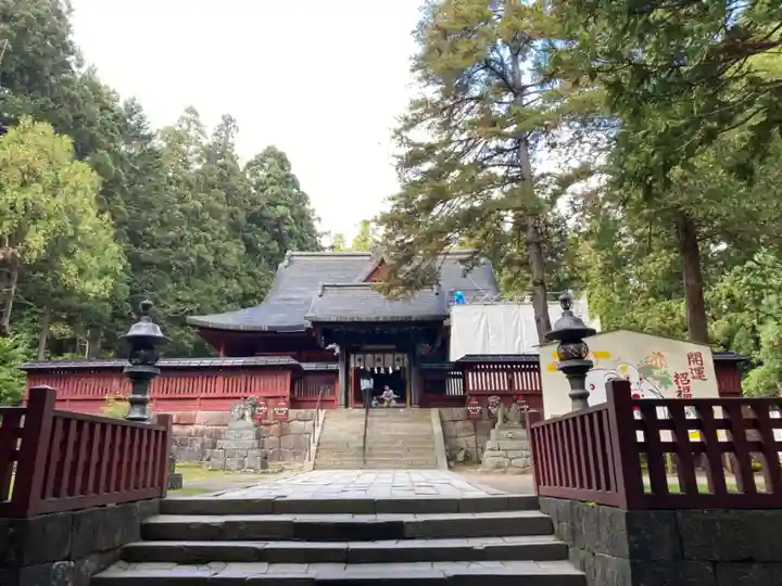 岩木山神社の本殿・本堂