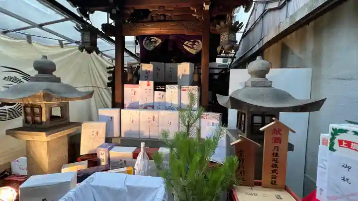 大原神社(祇園祭綾傘鉾保存会会所)(京都府)