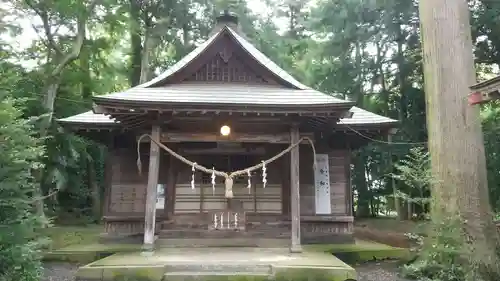 手子后神社の本殿・本堂