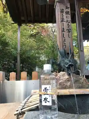 真清田神社の手水舎