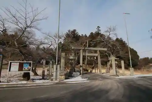 鹿島大神宮の鳥居