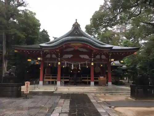 越ヶ谷久伊豆神社の本殿