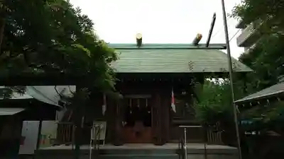 國領神社の本殿・本堂