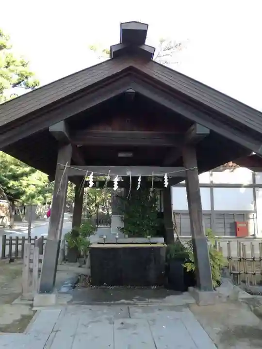 意富比神社の手水舎