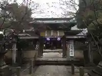 久留米宗社 日吉神社の山門・神門