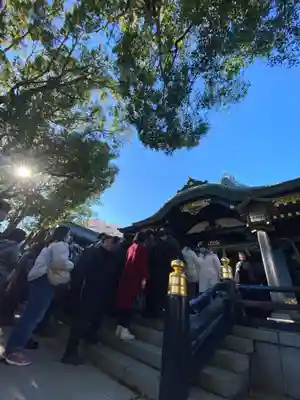 穴八幡宮の本殿・本堂