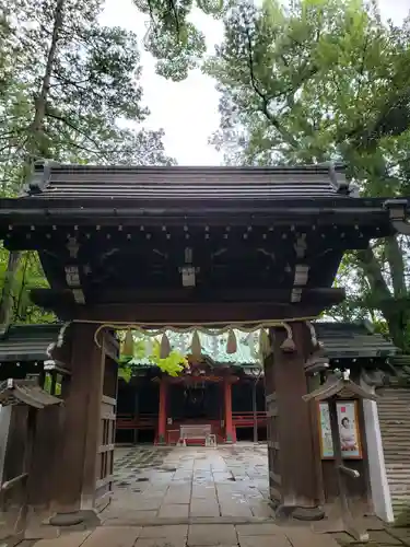 赤坂氷川神社の山門・神門