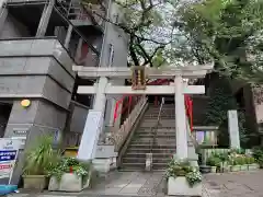 三田春日神社の鳥居