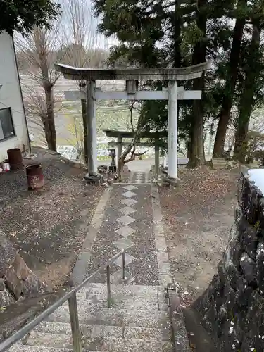 黒沼神社の鳥居