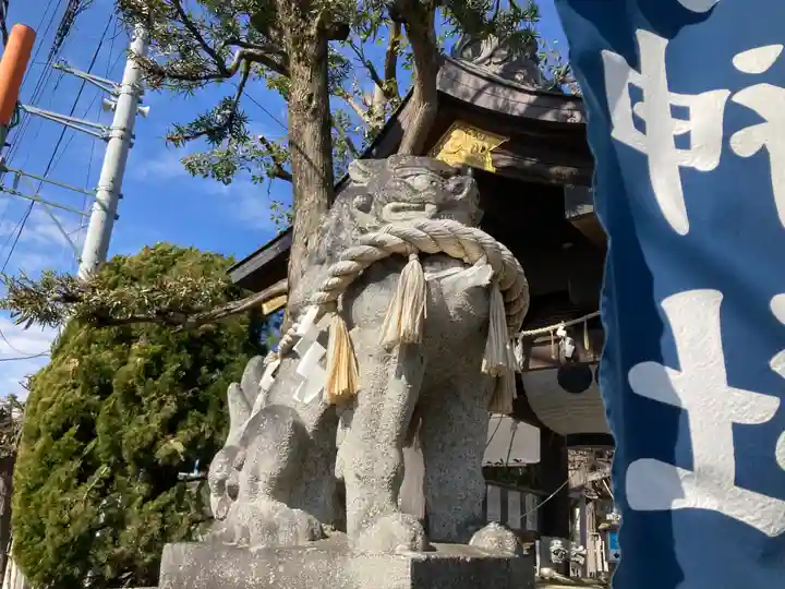 八王子神社の狛犬