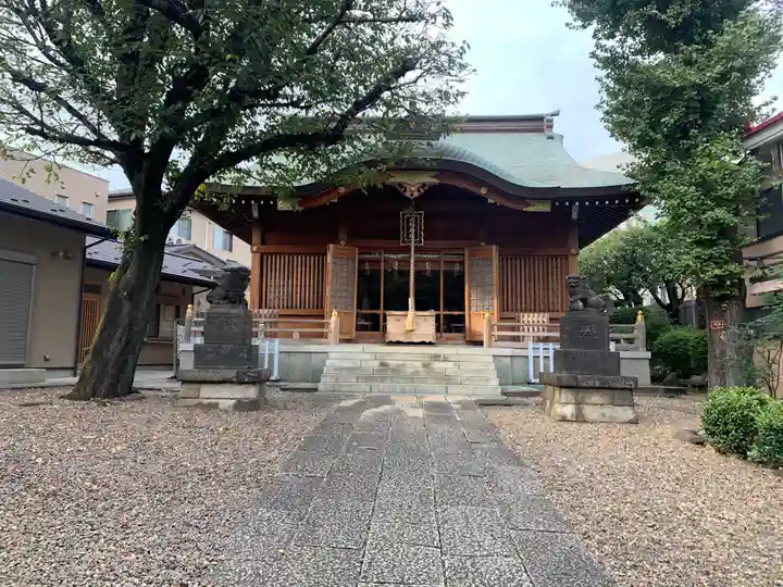 田端八幡神社の本殿・本堂