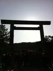 伊勢神宮外宮（豊受大神宮）の鳥居