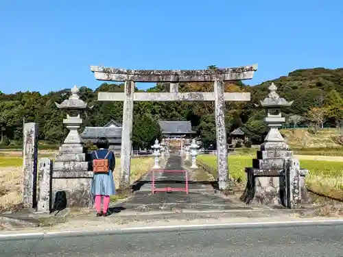 車神社の鳥居