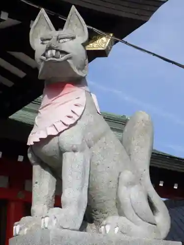 生玉稲荷神社の狛犬
