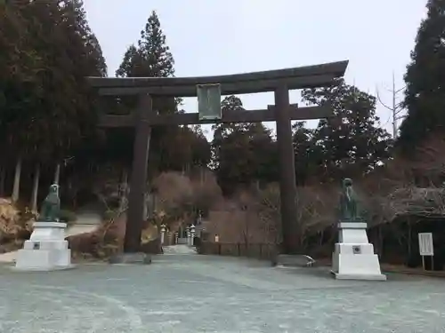 秋葉山本宮 秋葉神社 上社の鳥居