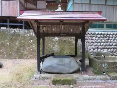 日輪神社の手水