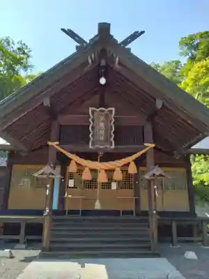 夕張神社の本殿・本堂