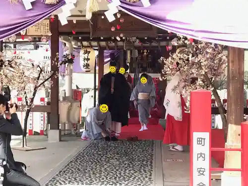 別小江神社の結婚式