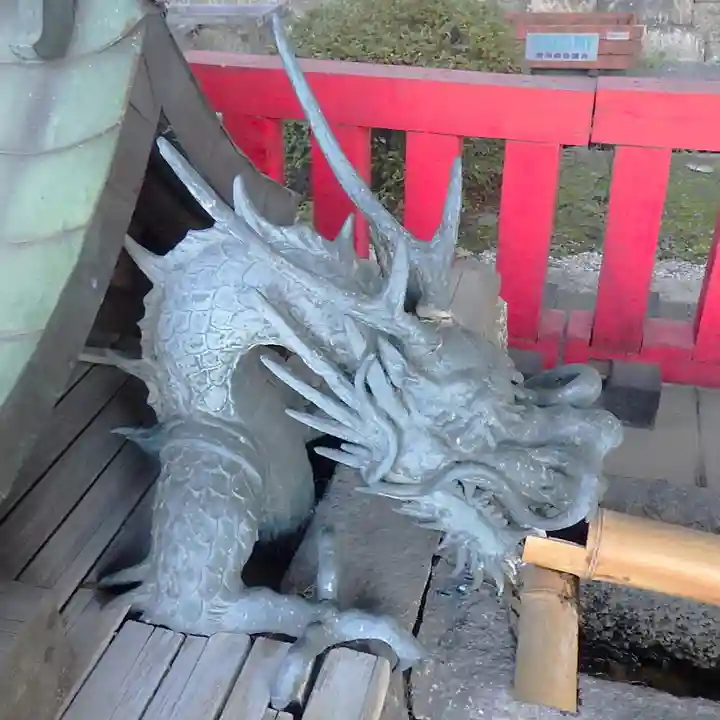 六孫王神社の手水舎