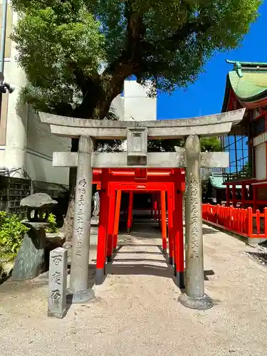 水鏡天満宮の鳥居