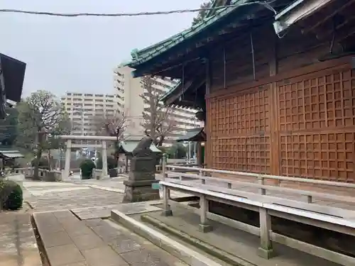 諏訪神社の本殿・本堂