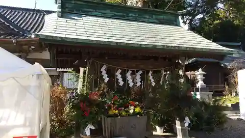 國魂神社の手水