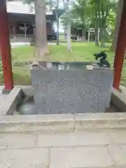 日吉八幡神社の手水