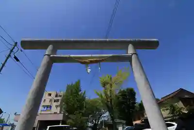 阿邪訶根神社の鳥居