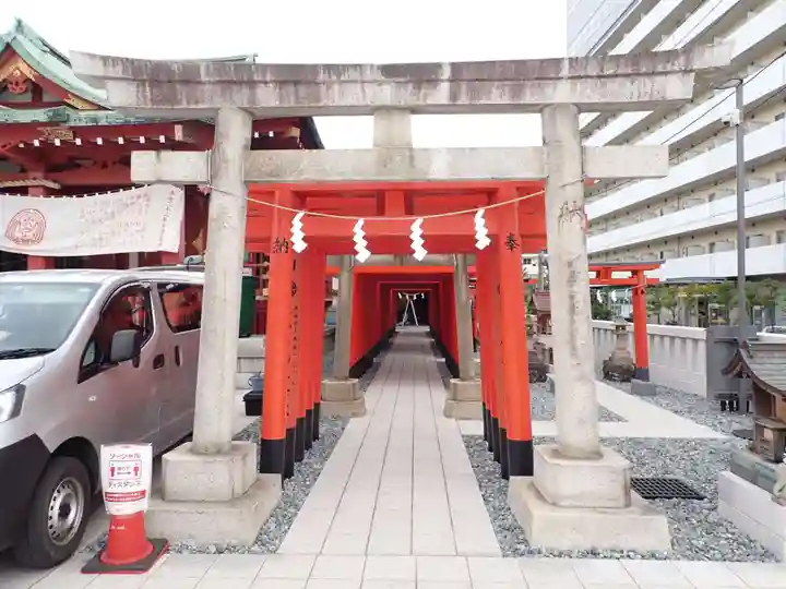 東京羽田 穴守稲荷神社の鳥居