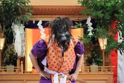 長屋神社の神楽