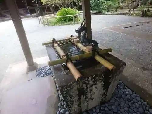 妙本寺の手水舎