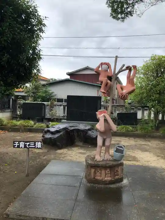 上里菅原神社の狛犬